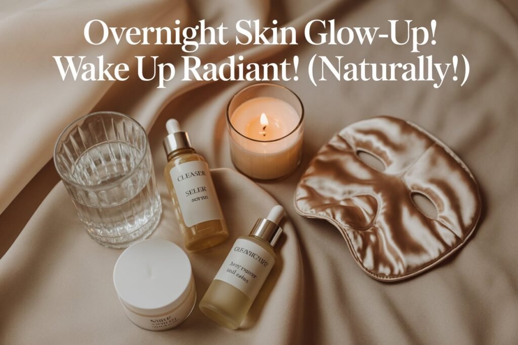 Overnight Skin Glow-Up! Wake Up Radiant! (Naturally!)
